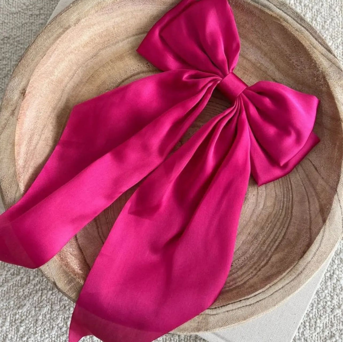 Silk Hair Bow