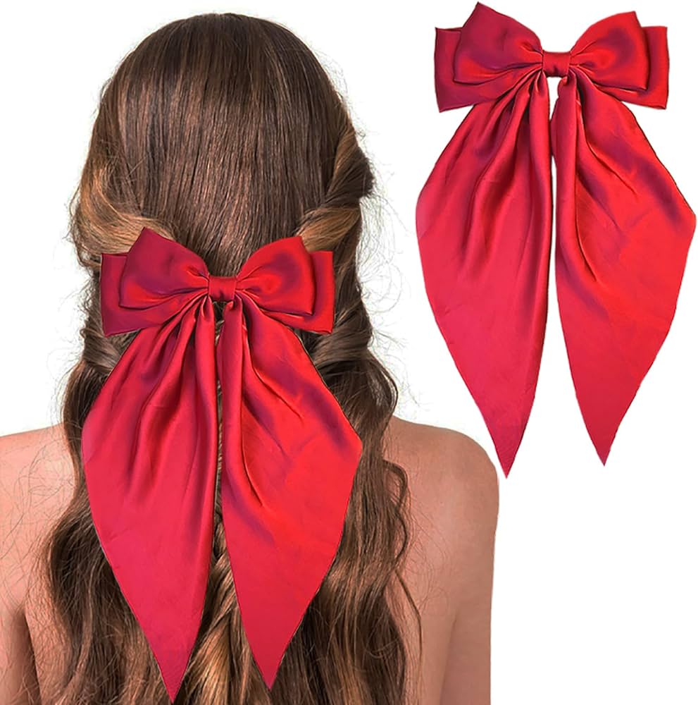 Silk Hair Bow