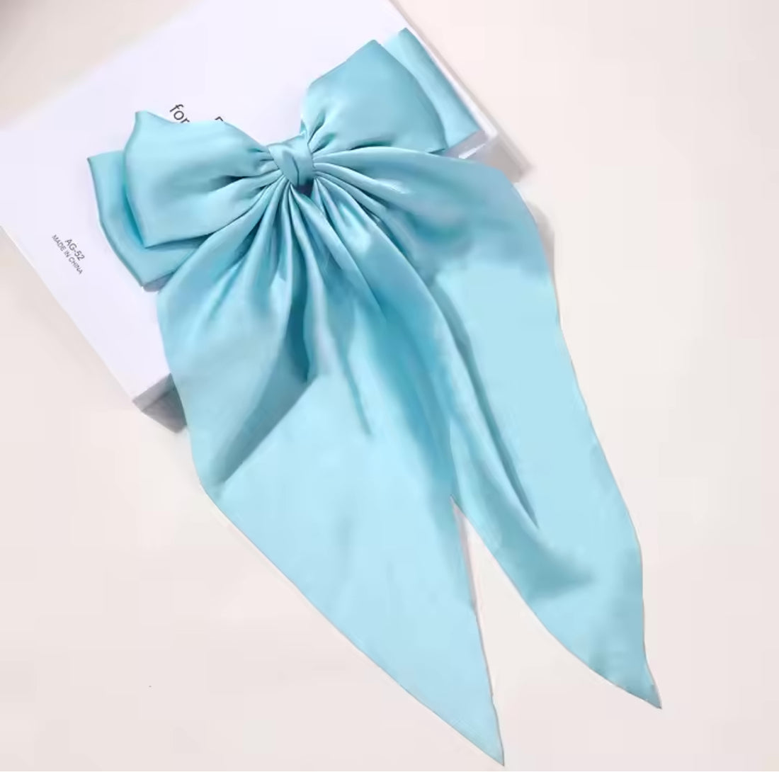 Silk Hair Bow
