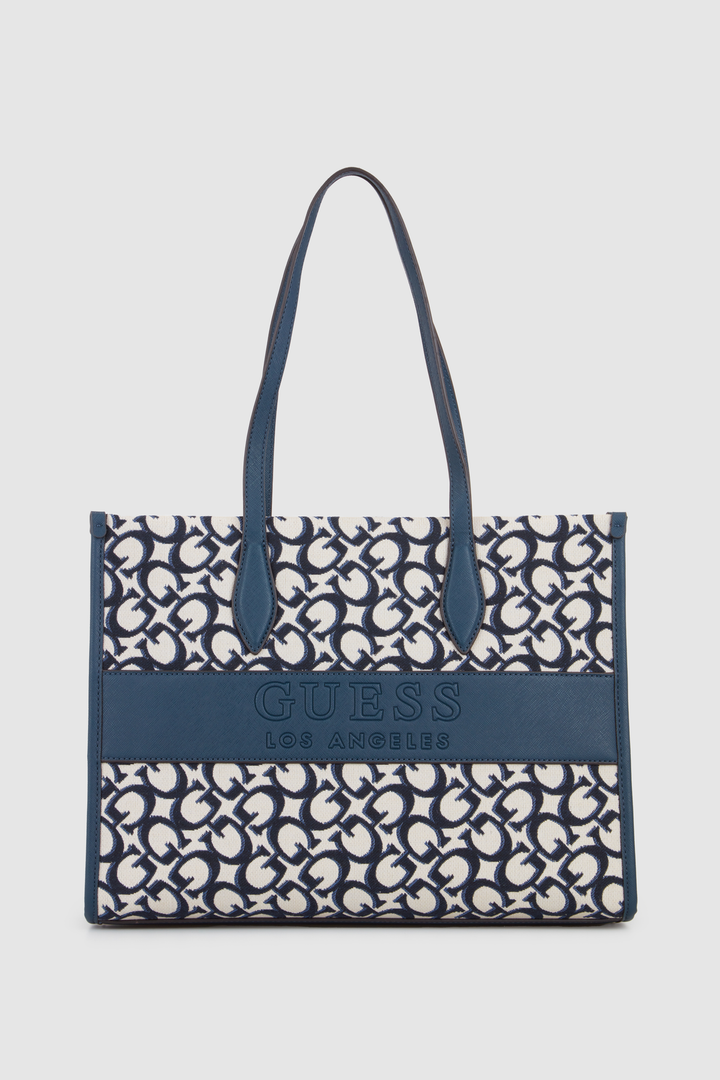 Guess Navy Ines Tote