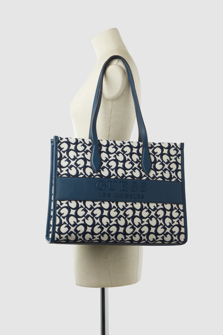 Guess Navy Ines Tote