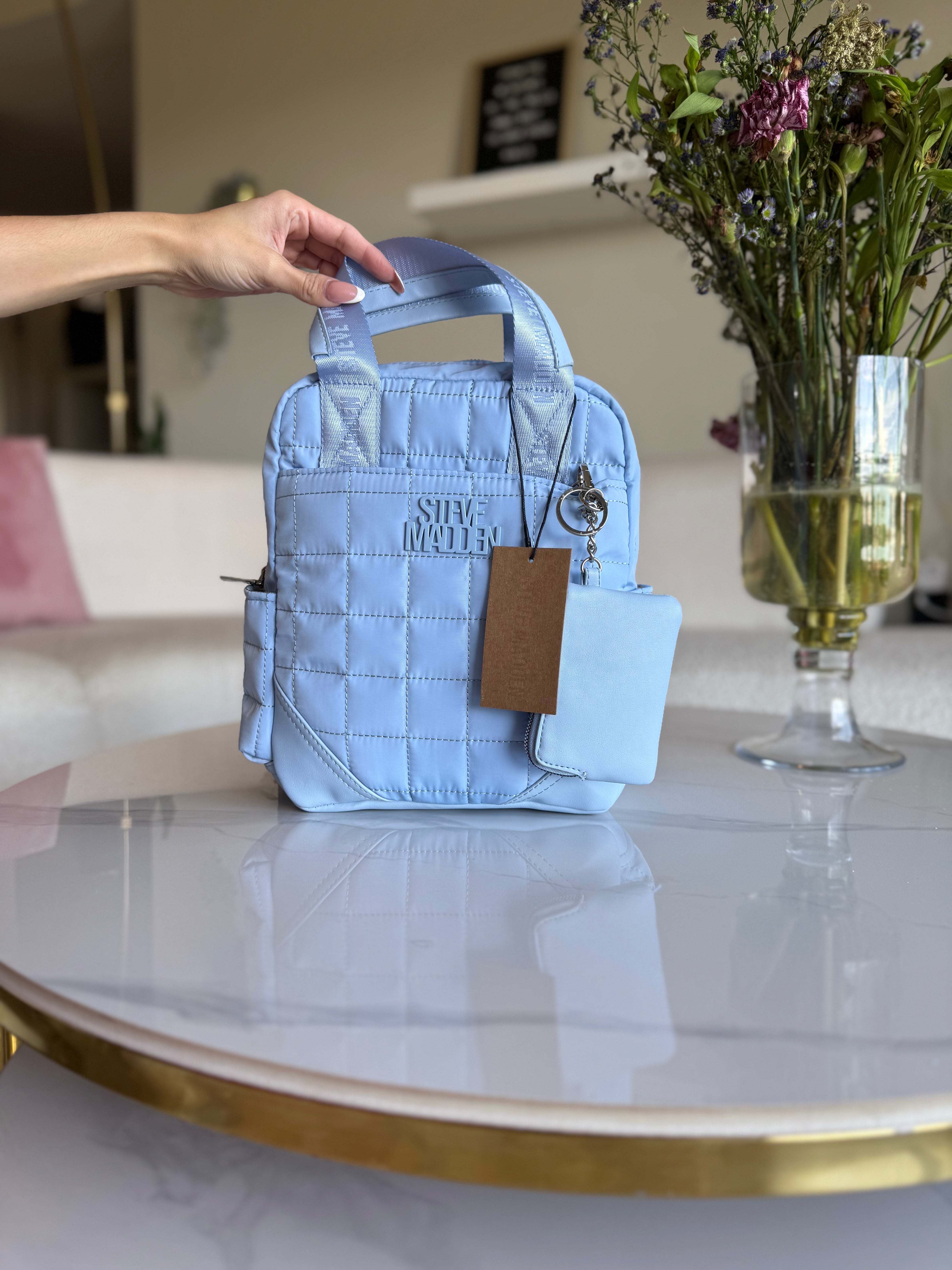 Steve Madden Backpack Brosie Blue