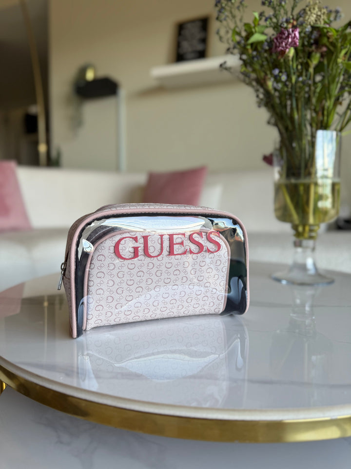 Guess Travel Bag Light Rose Junction Double