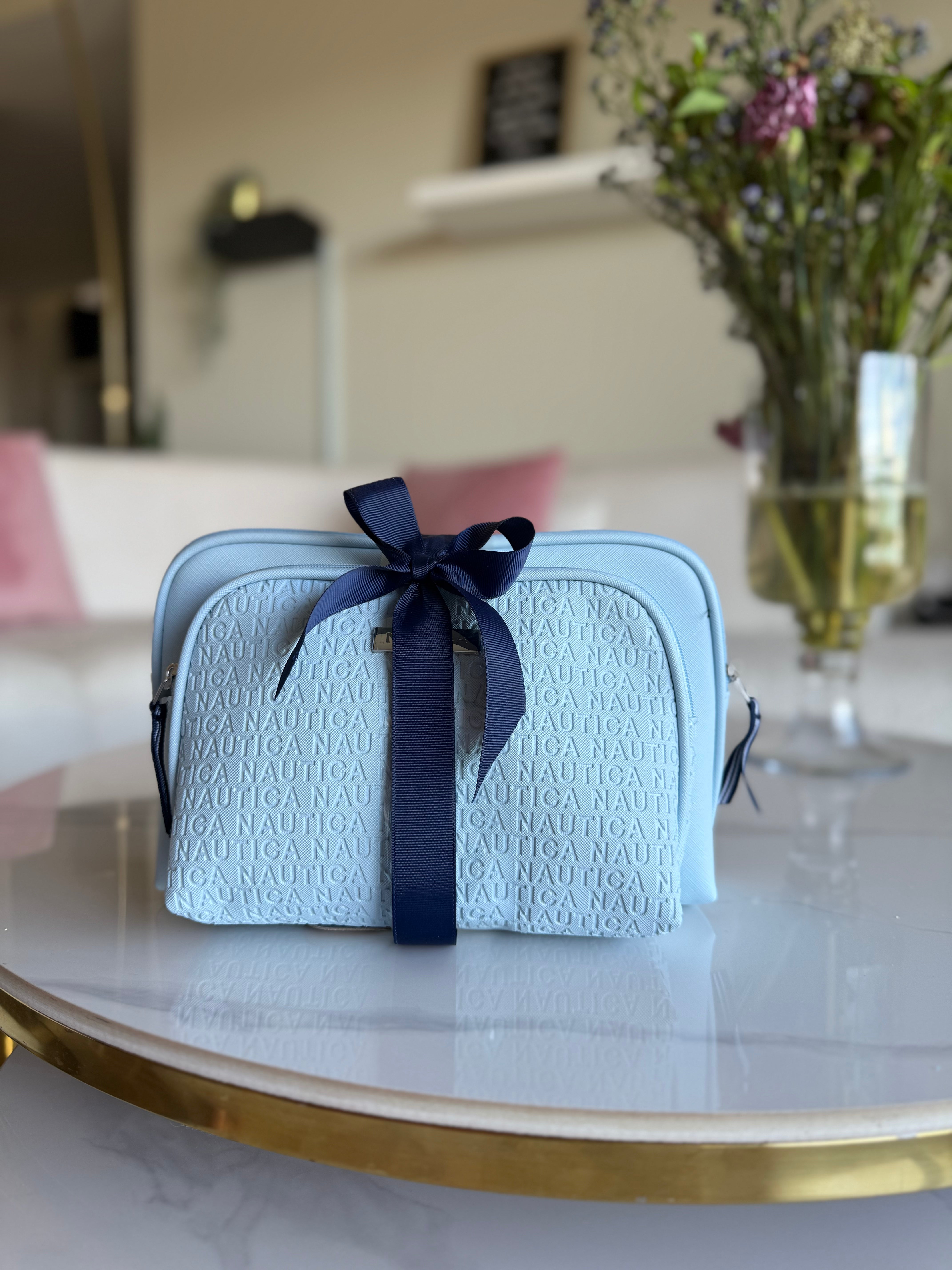 Nautica Wanderlust Embossed 2pc Travel Set