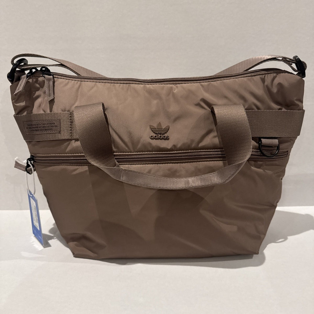 Adidas Puffer Tote Trace Brown Black