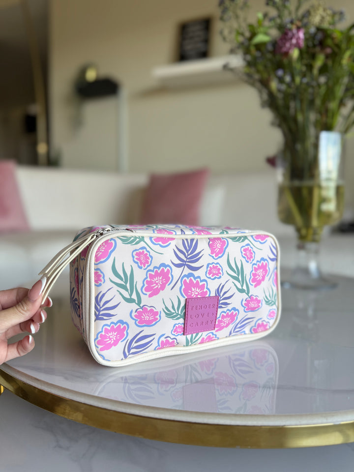 Tender Love Carry Toiletry Bag Floral Small