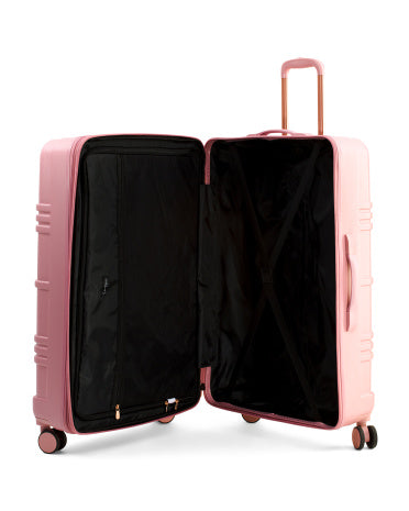 Jessica Simpson Checked Suitcase Bubblegum Pink