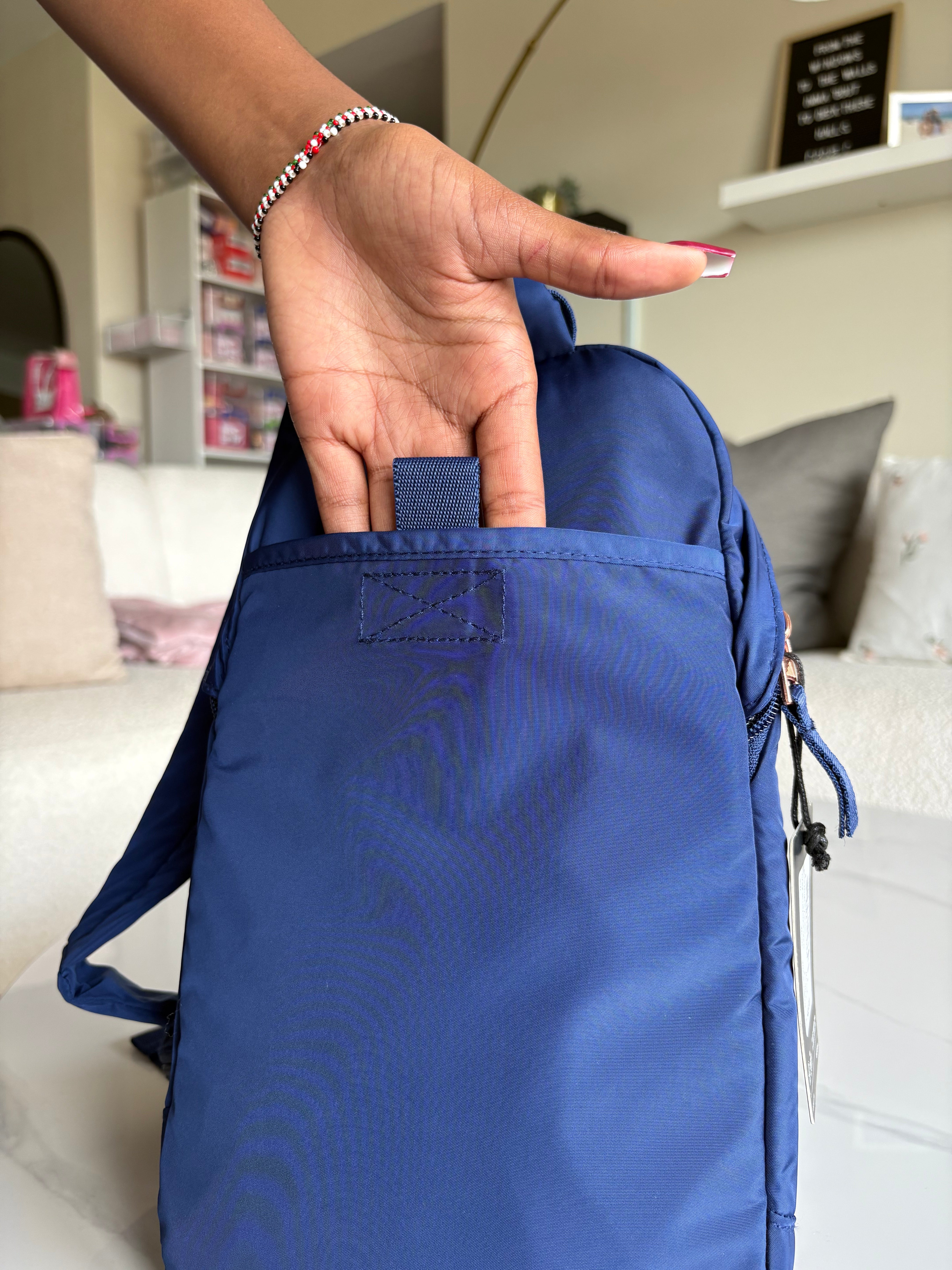 Adidas Essentials 2 Sling Blue Rose Gold