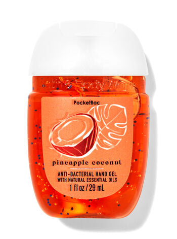 Pocketbac Pineapple Coconut Antibacterial Gel (Bath & Body Works)