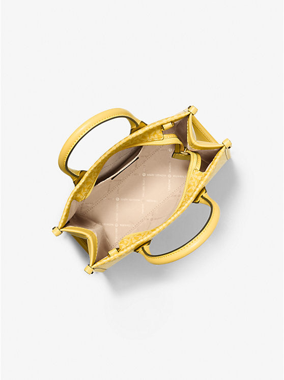 Mirella Daisy Yellow Shopper Crossbody