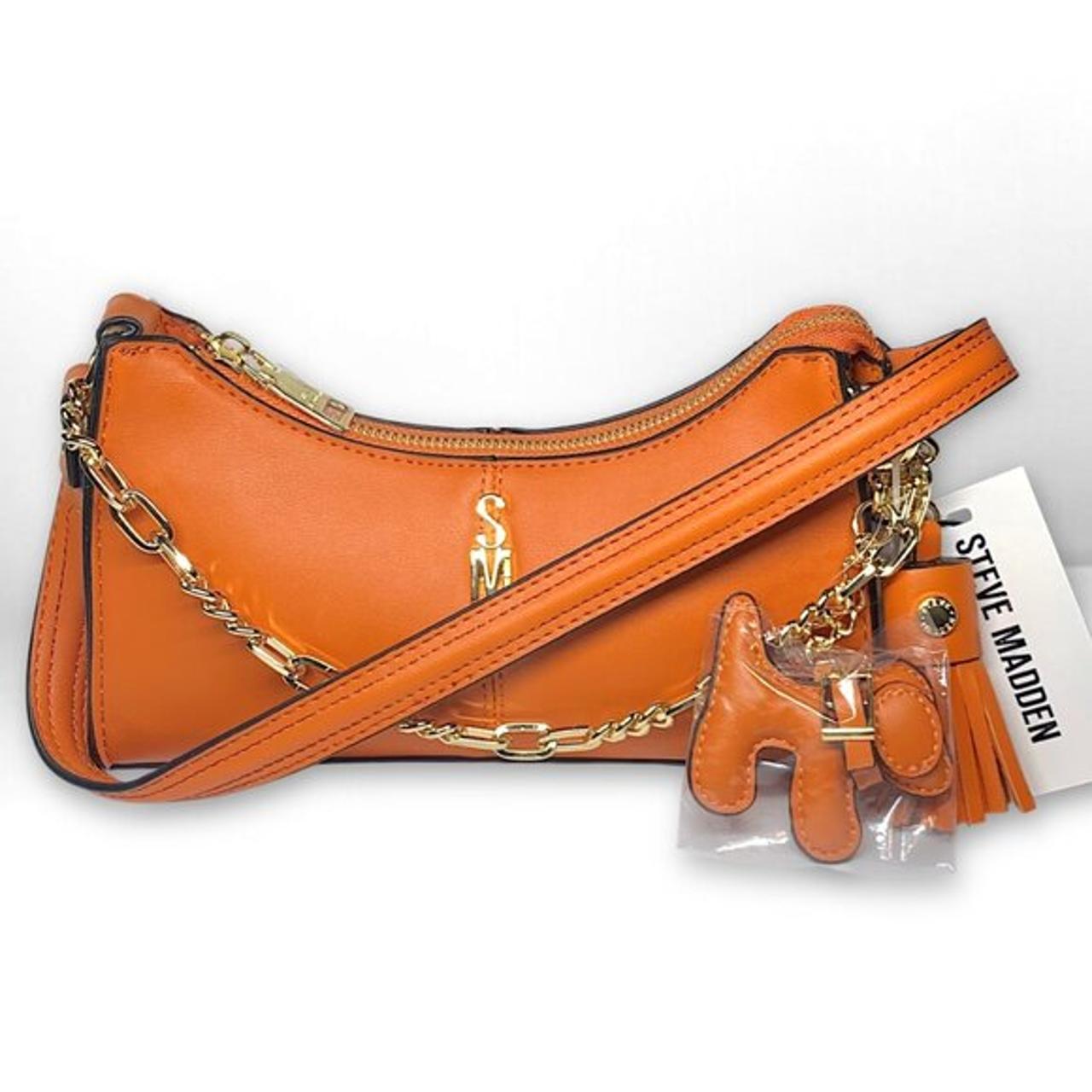 Steve Madden Orange Mini Puppy Charm