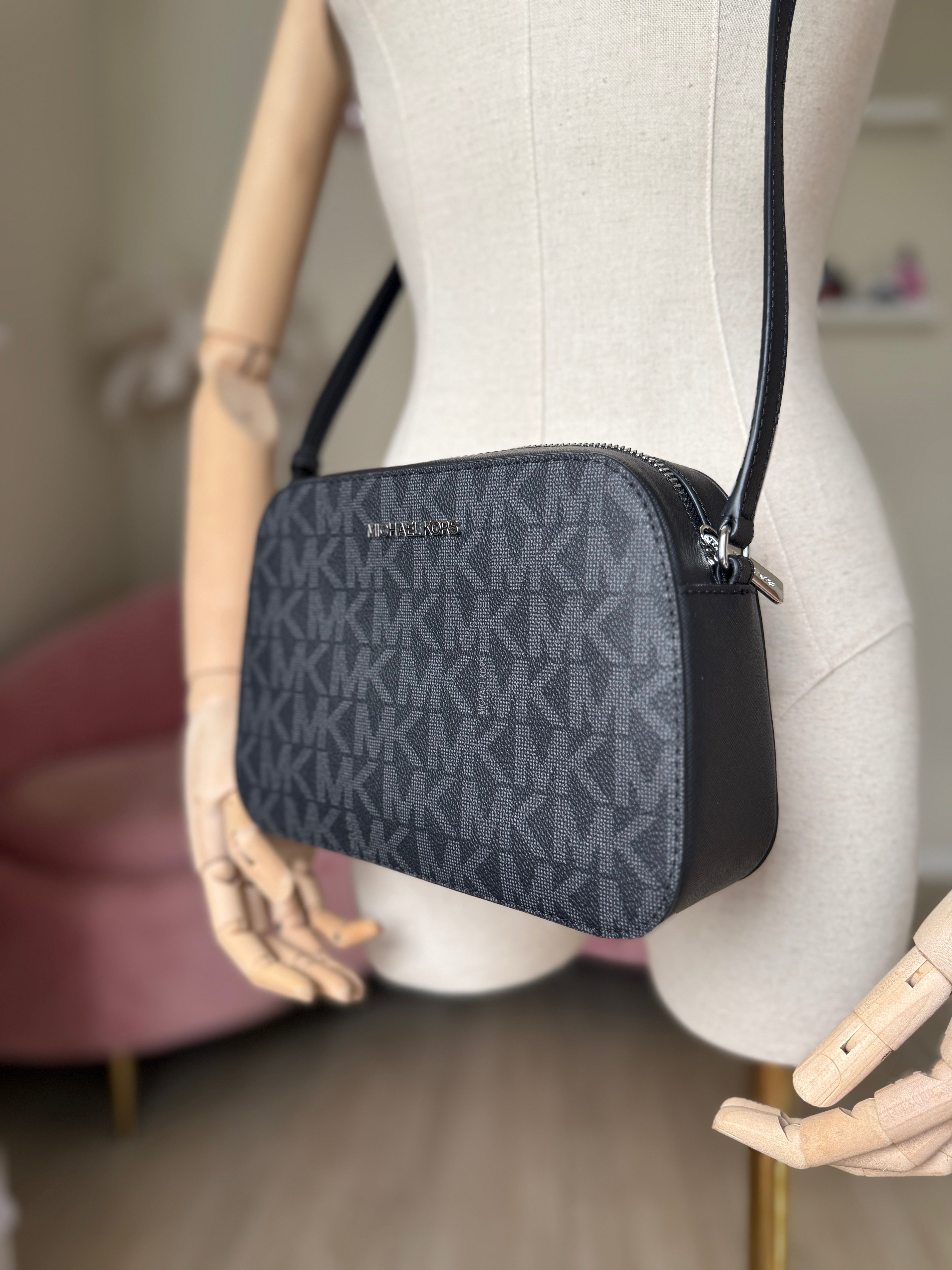 Michael Kors Houston Black Crossbody Bag