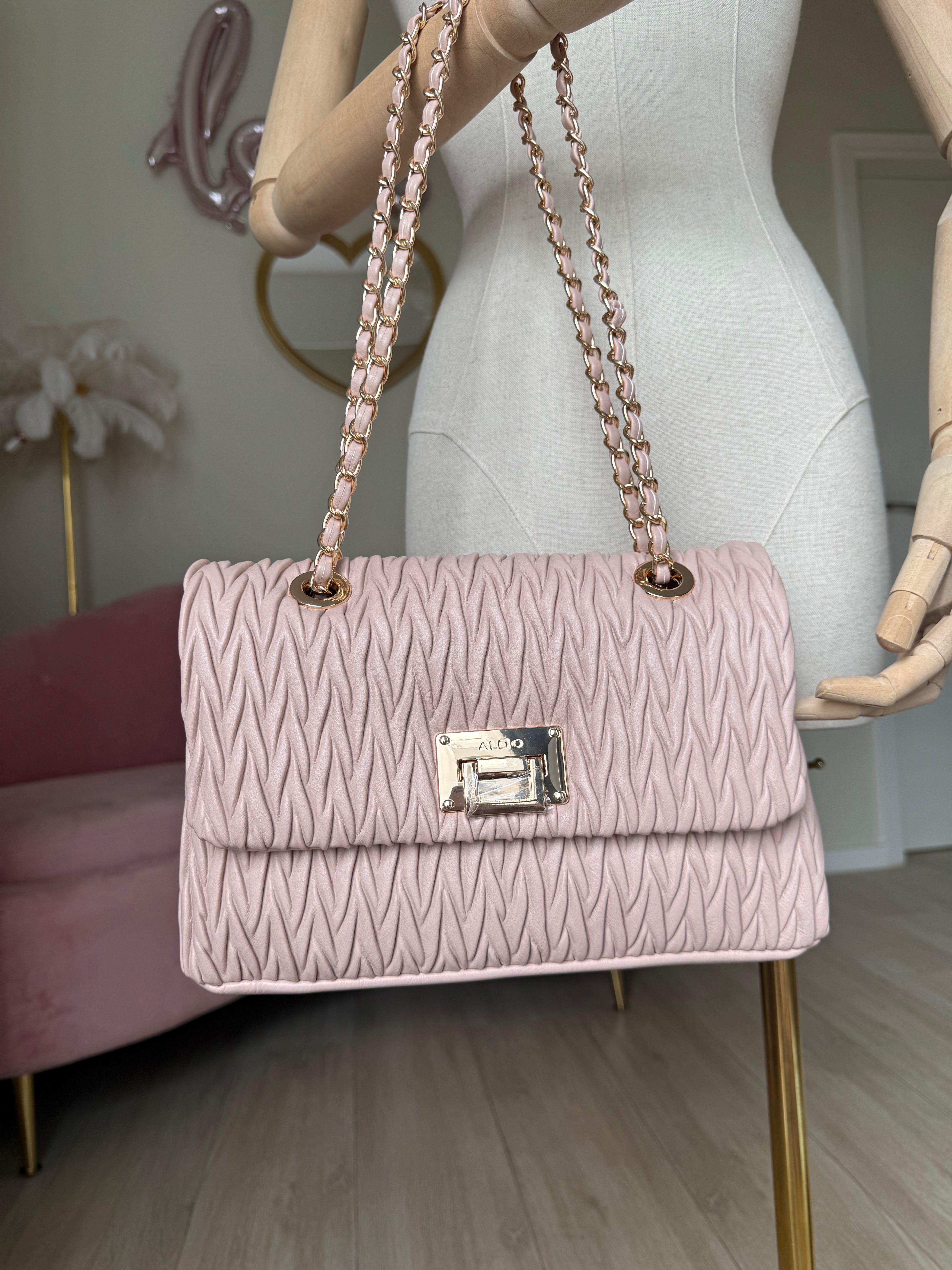Aldo Dusty Rose Pink Crossbody Bag