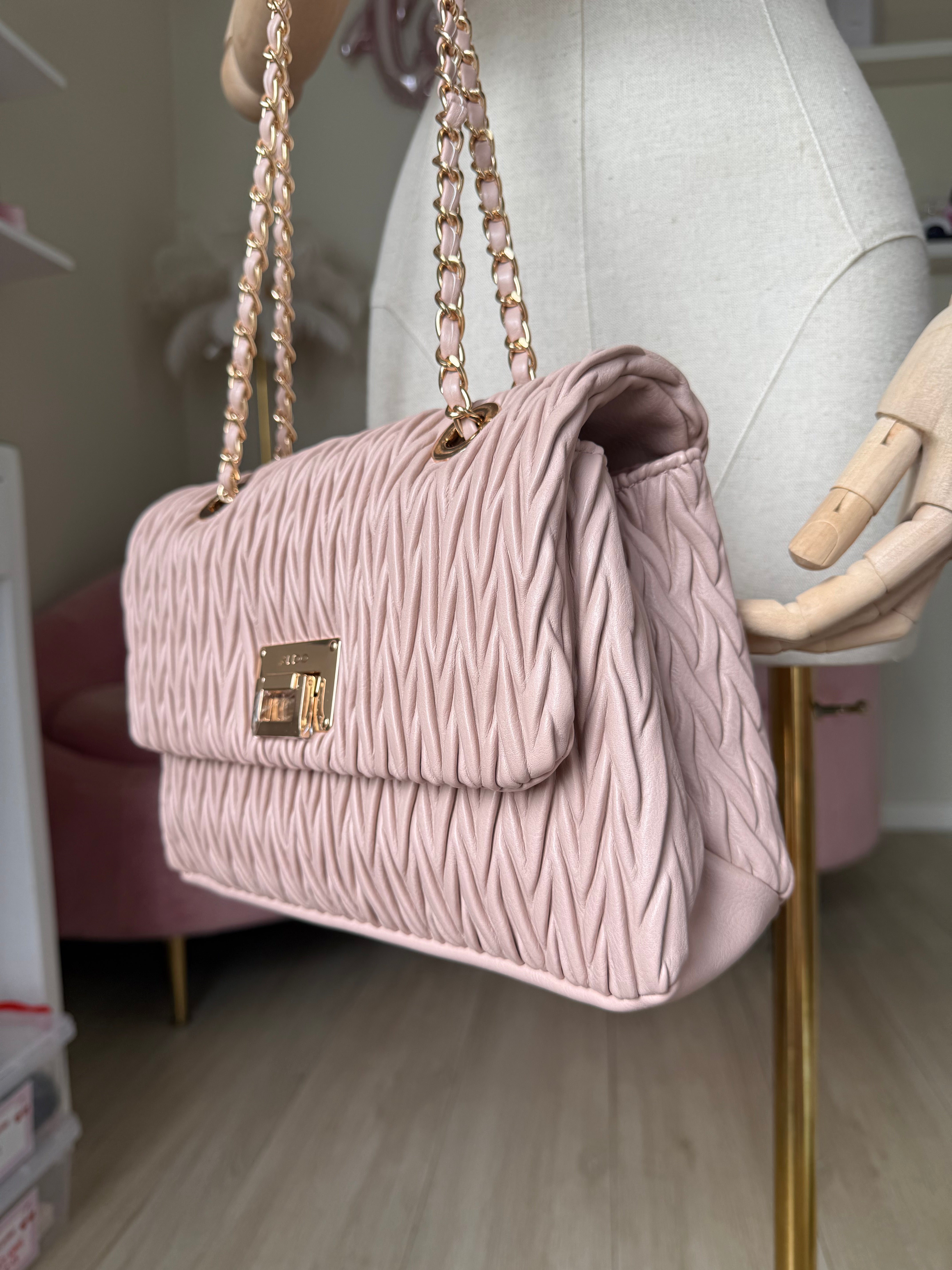 Aldo Dusty Rose Pink Crossbody Bag