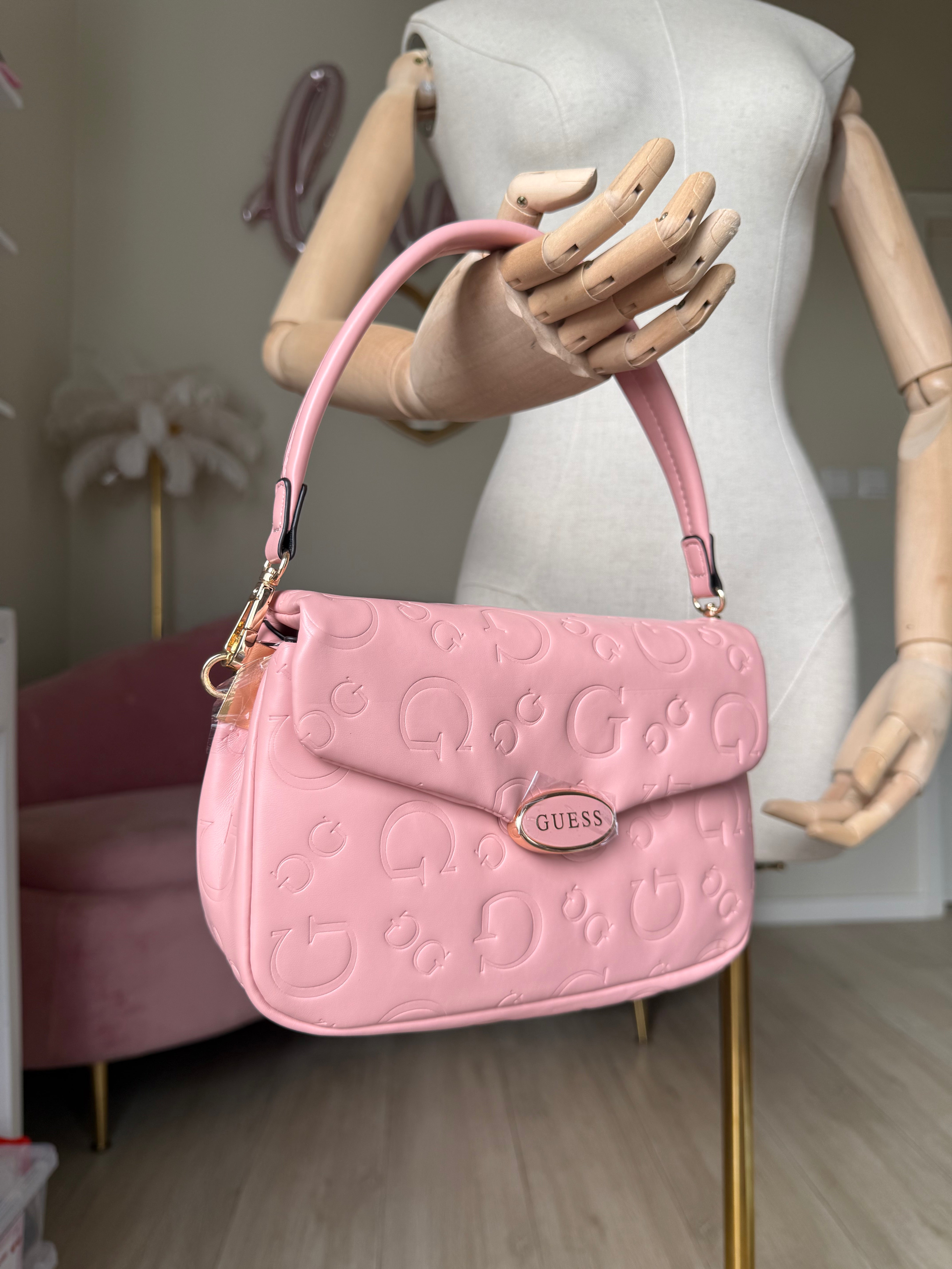 Guess Oak Bank Blush Mini Shoulder Bag