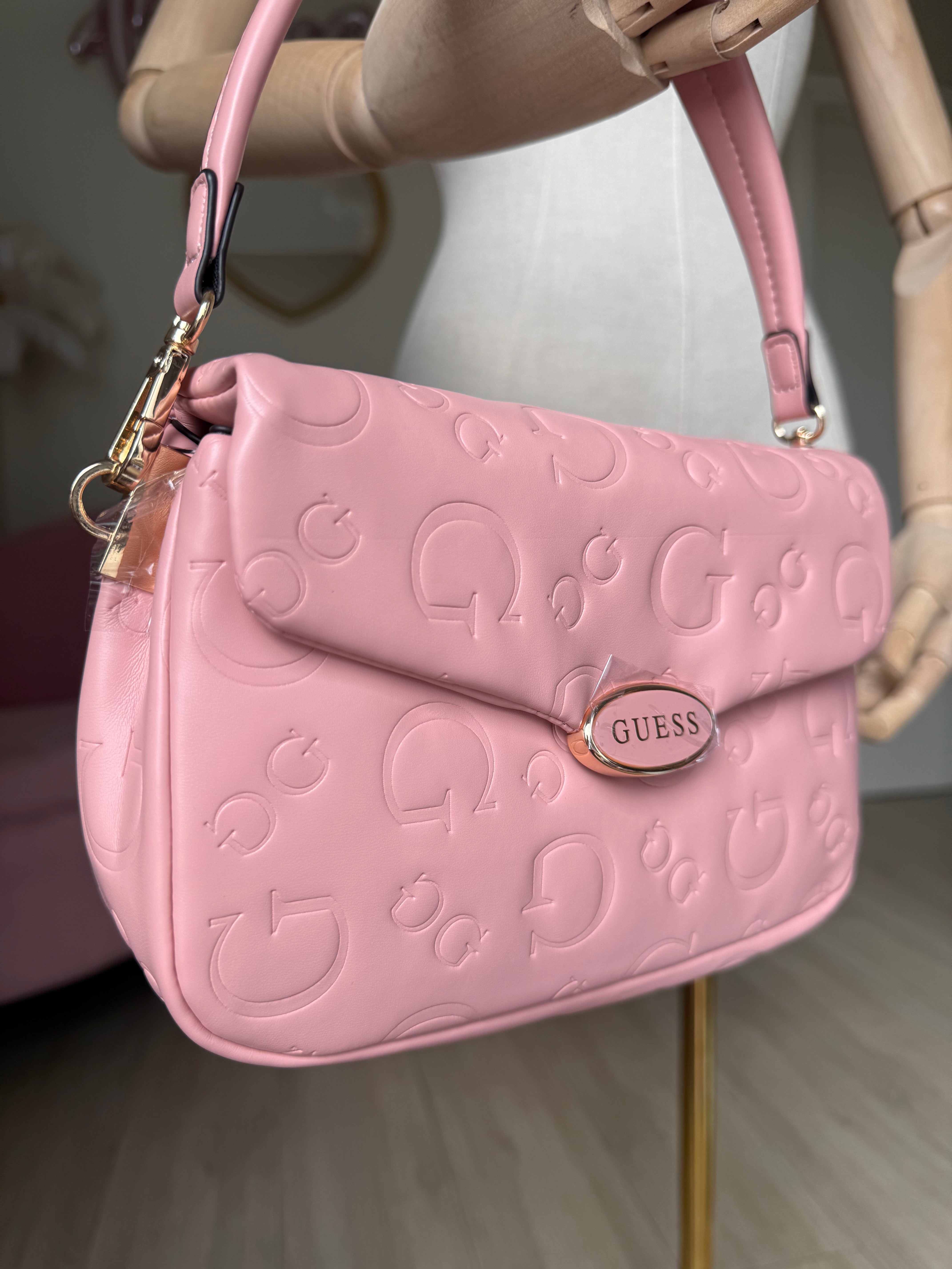 Guess Oak Bank Blush Mini Shoulder Bag