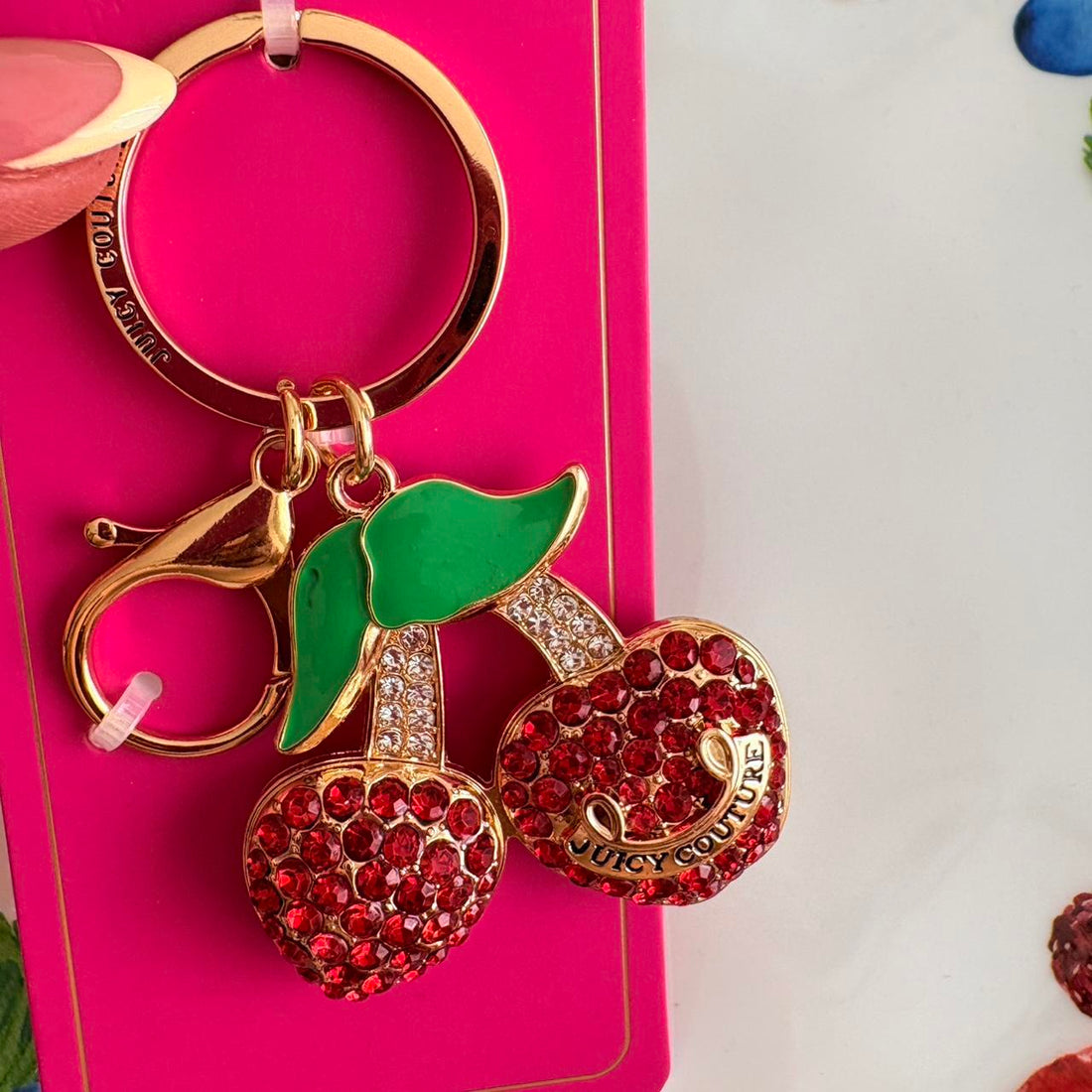 Juicy Couture Cherry Bag Charm