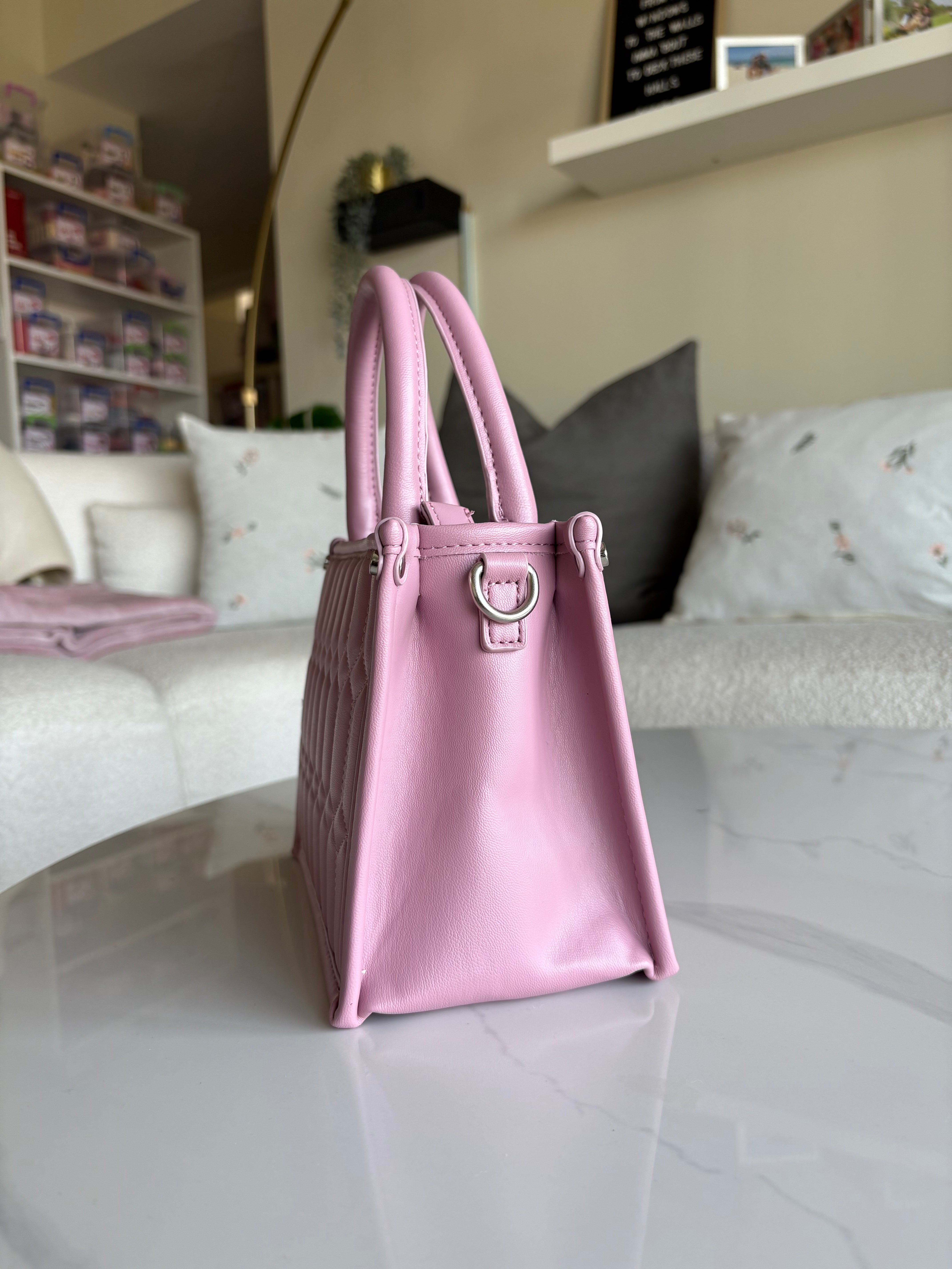 Steve Madden Cosmetic Pink Bniko Crossbody