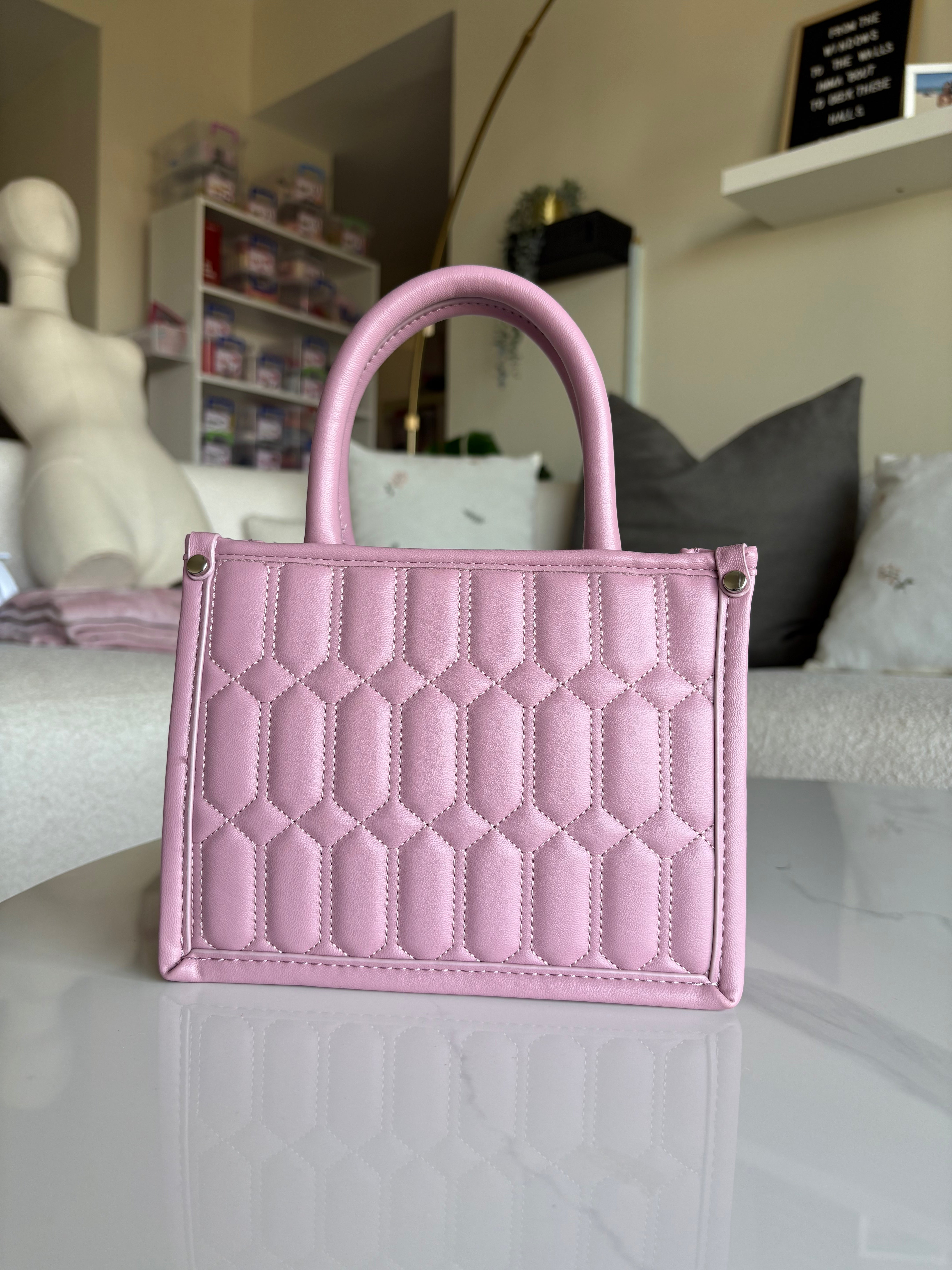 Steve Madden Cosmetic Pink Bniko Crossbody