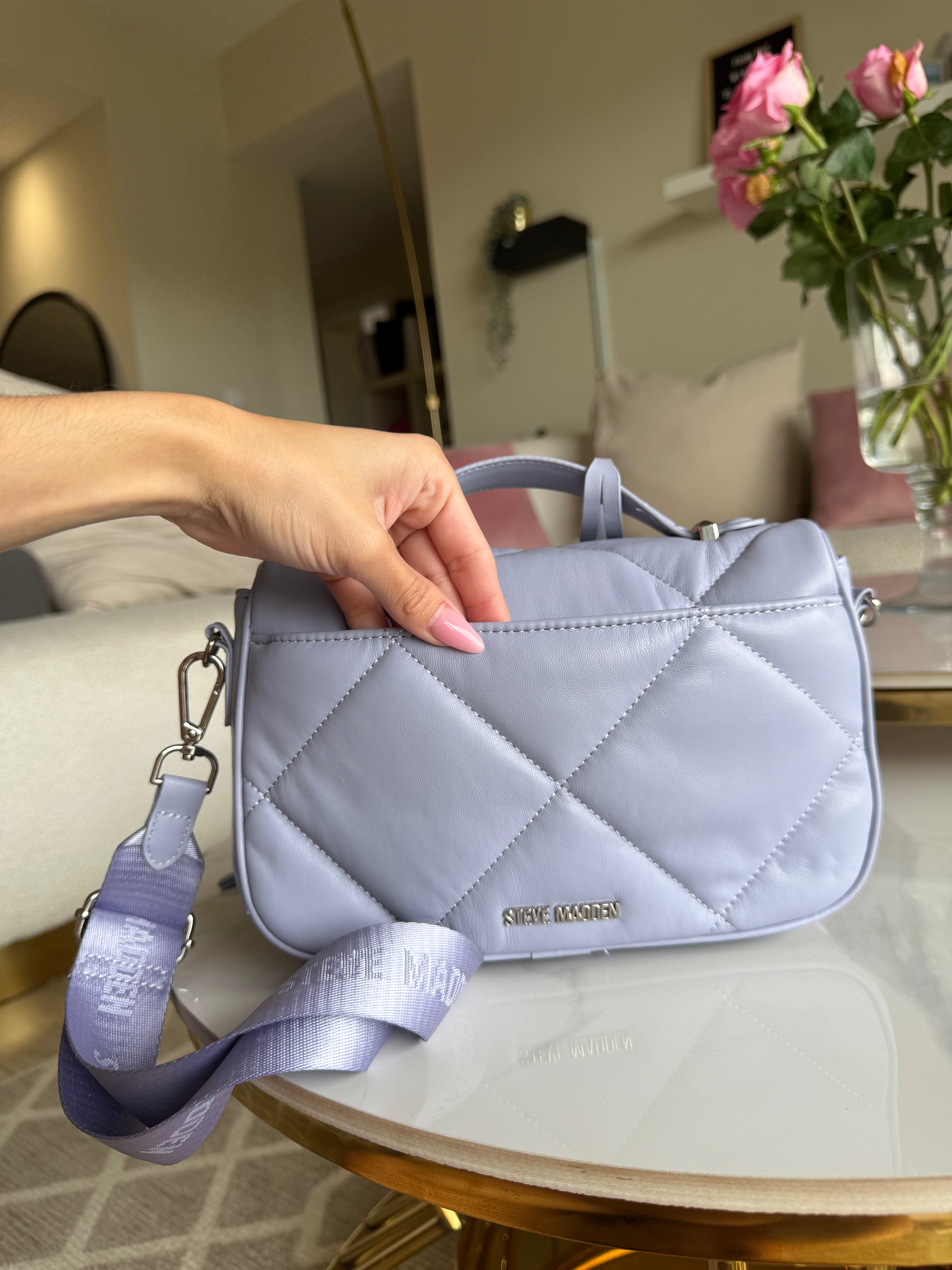 Steve Madden Lilac Sling Shoulder Bag