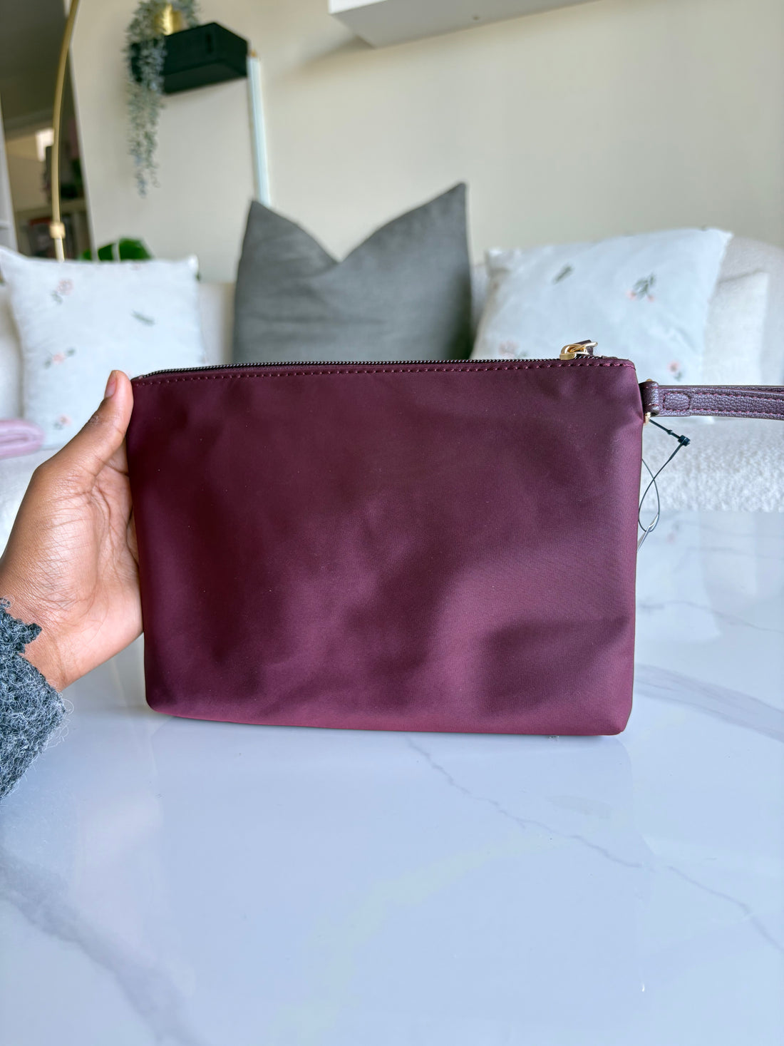 Tommy Wristlet Maroon