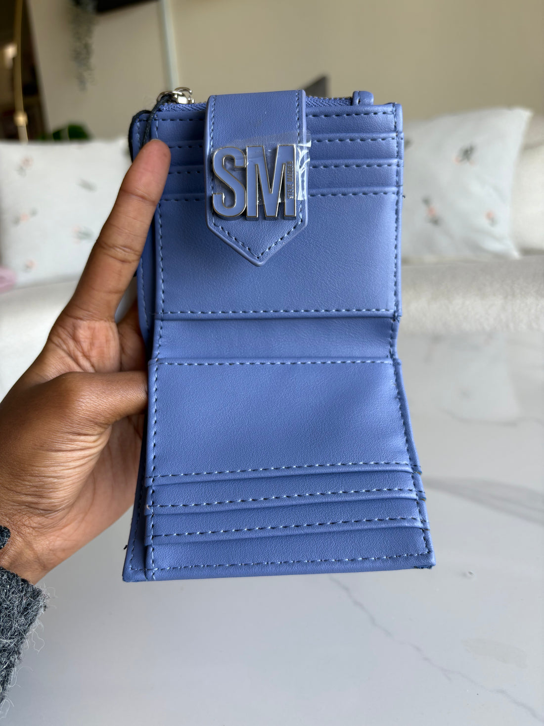 Steve Madden Wallet Bkai Purpleish blue