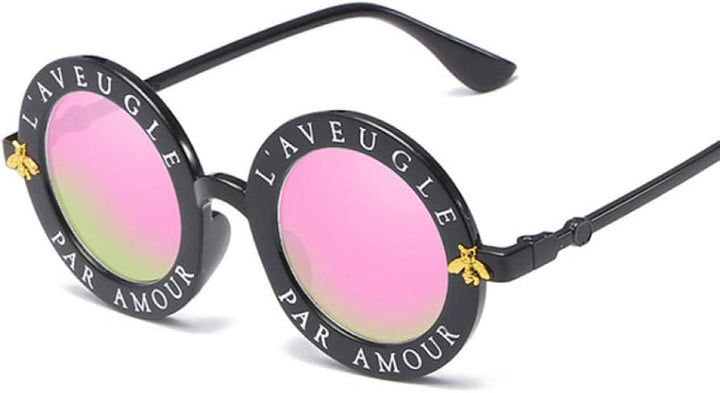 Sunglasses round retro-chic