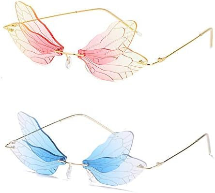 Sunglasses butterfly winged