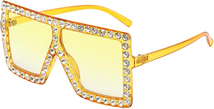 Sunglasses sparkly honey coloured