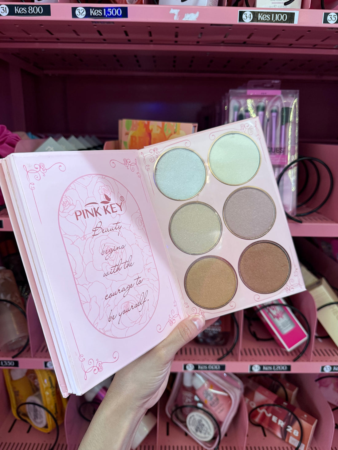 Pink Key All in One Makeupbook