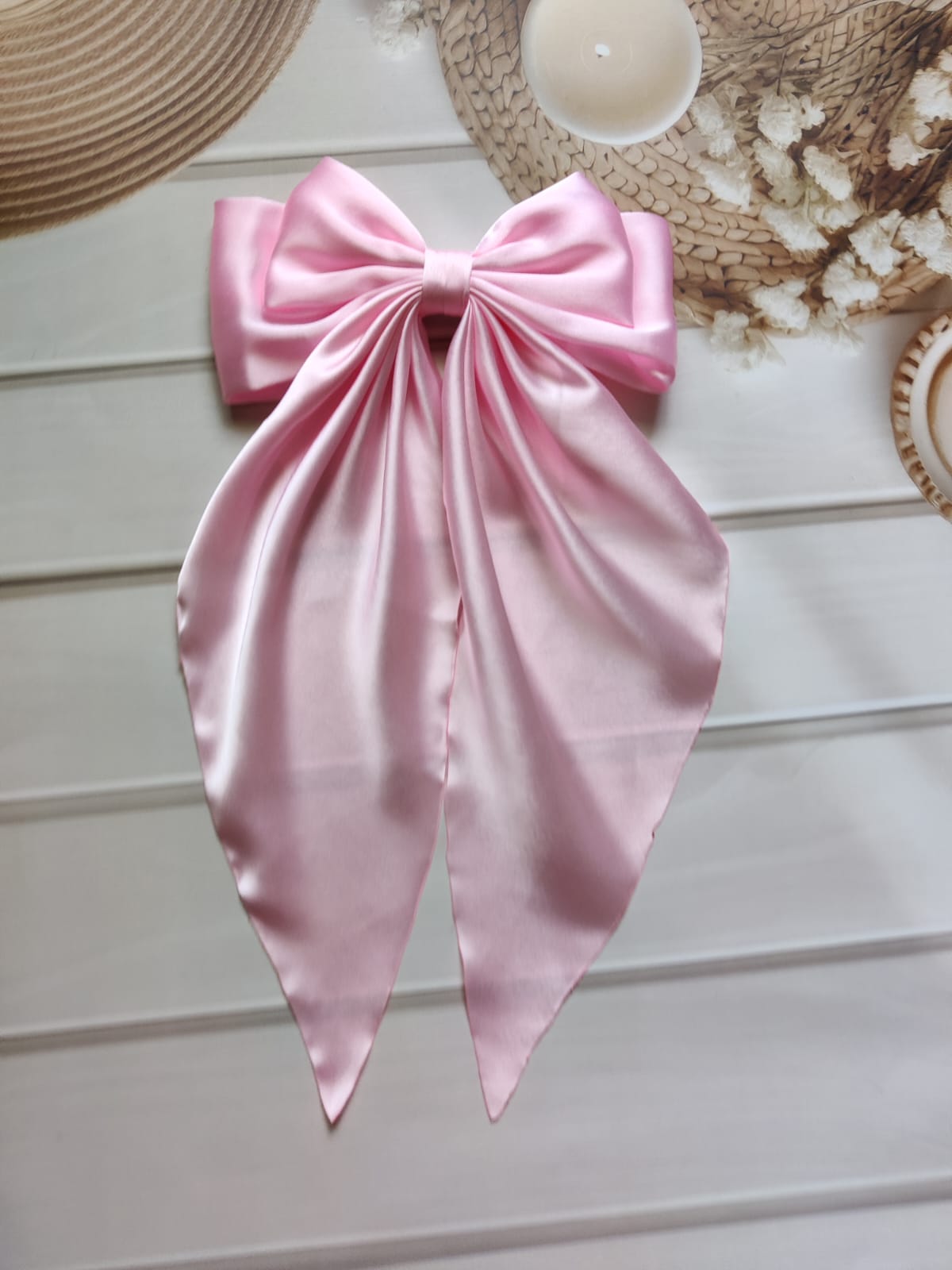 Silky Hair Bow
