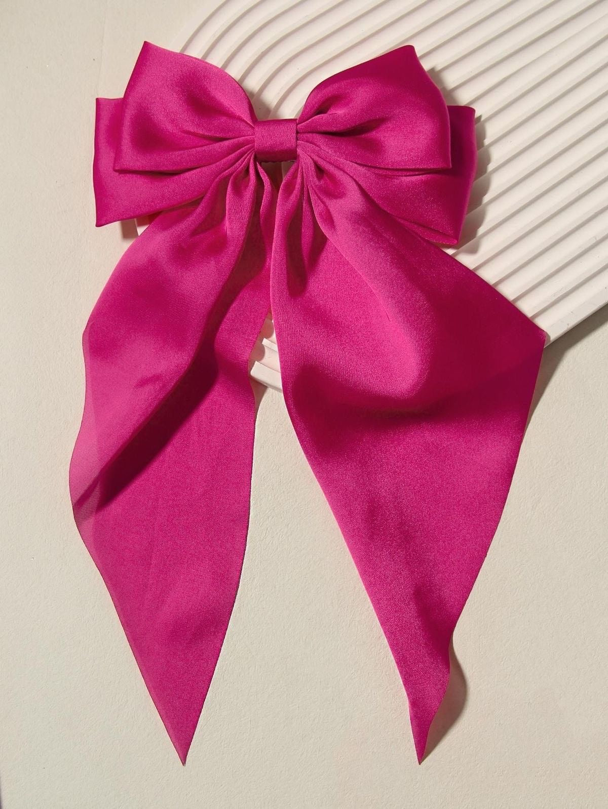 Silky Hair Bow