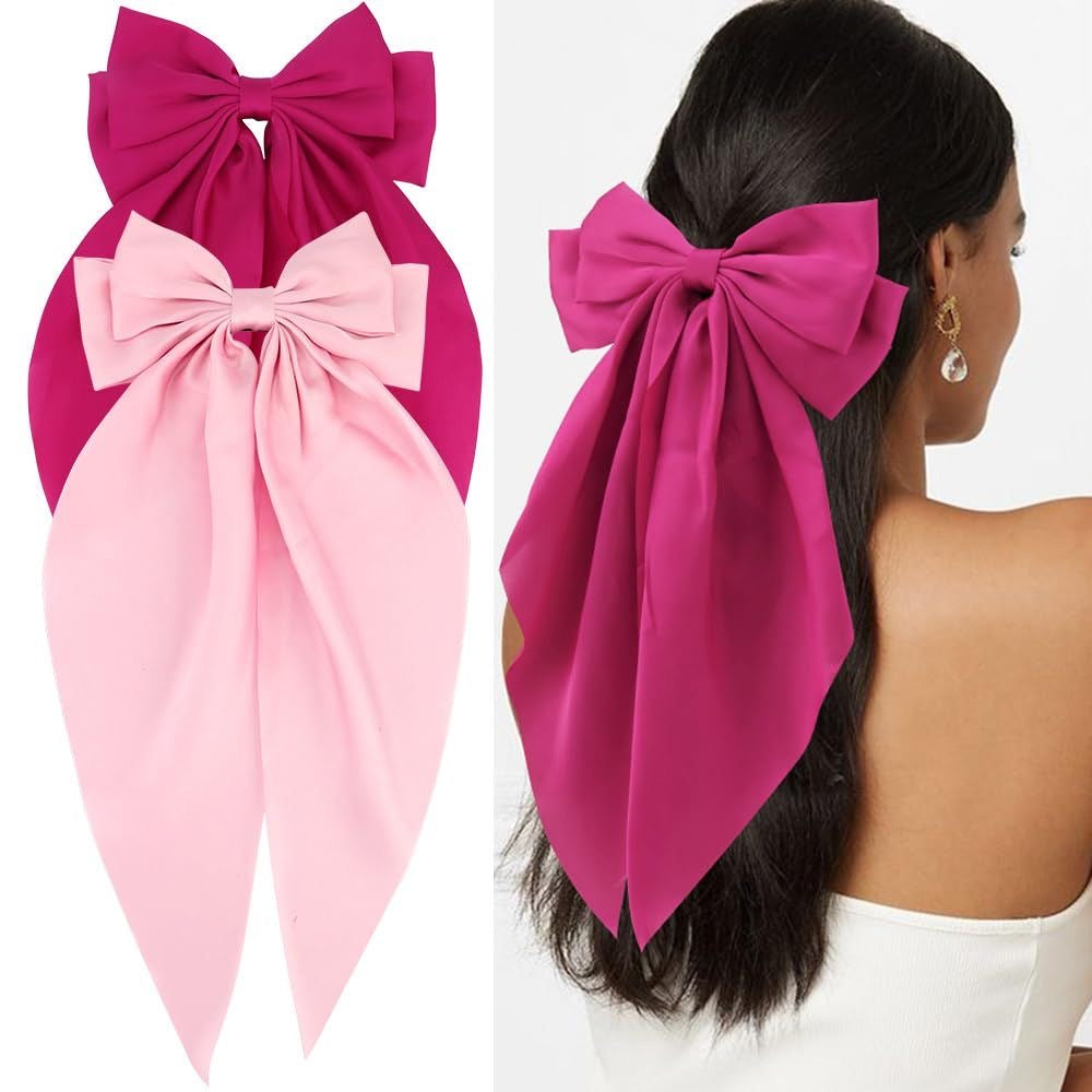 Silky Hair Bow