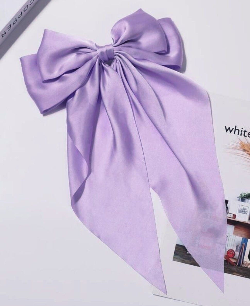 Silky Hair Bow