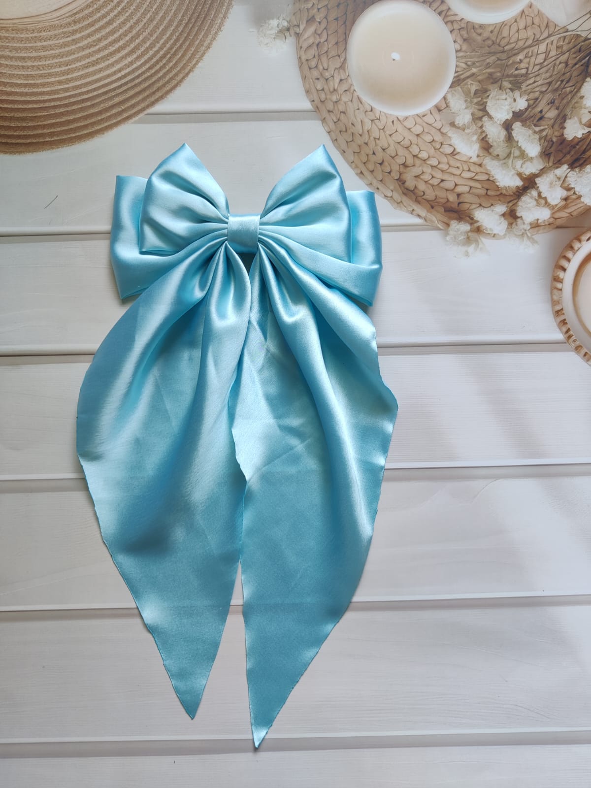 Silky Hair Bow