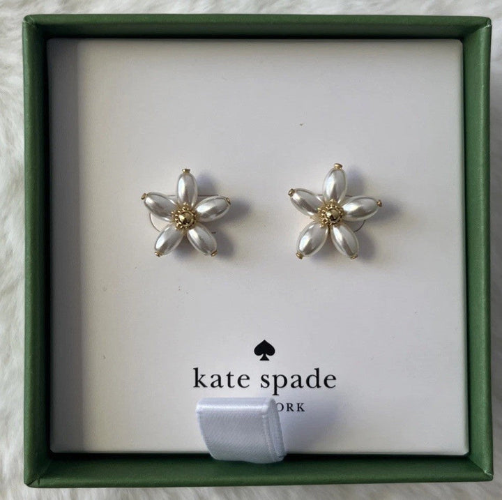 Kate Spade Earrings Floral Studs