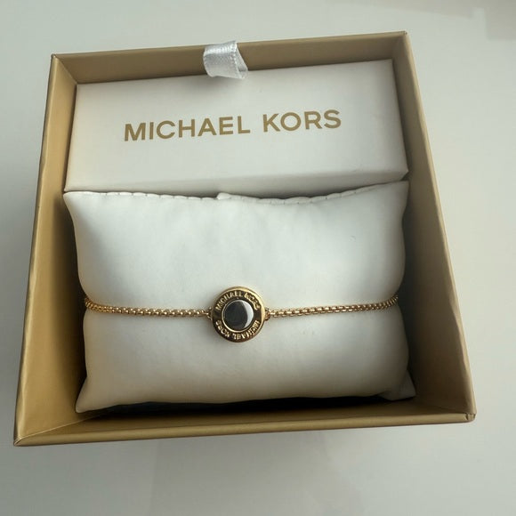 MK Bracelet Gold & Silver