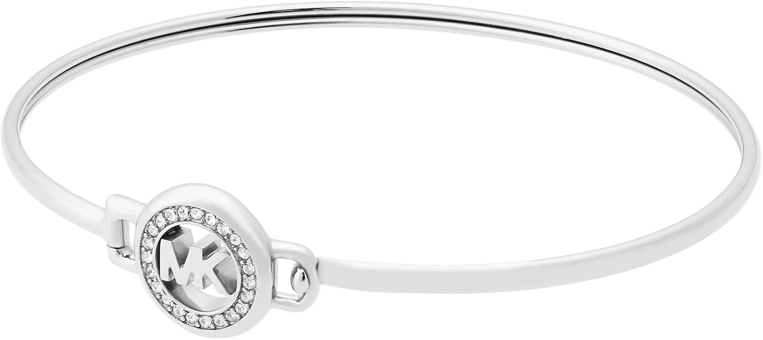 MK Bracelet Silver Logo