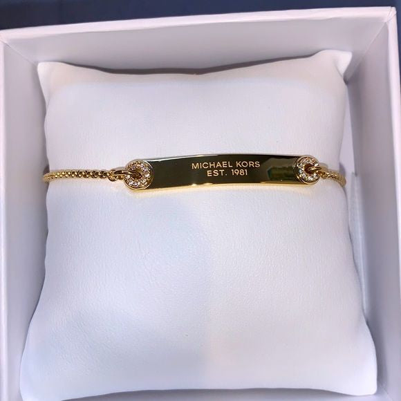 MK Bracelet Plated Gold