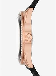 MK Watch Black Sport Band