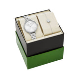 Kate Spade Watch & Bracelet Silver Set