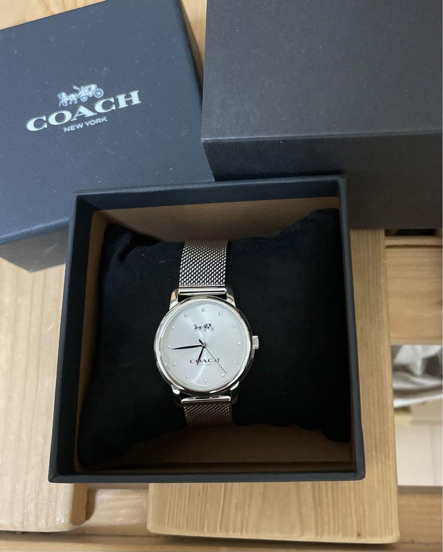 Coach Watch Silver