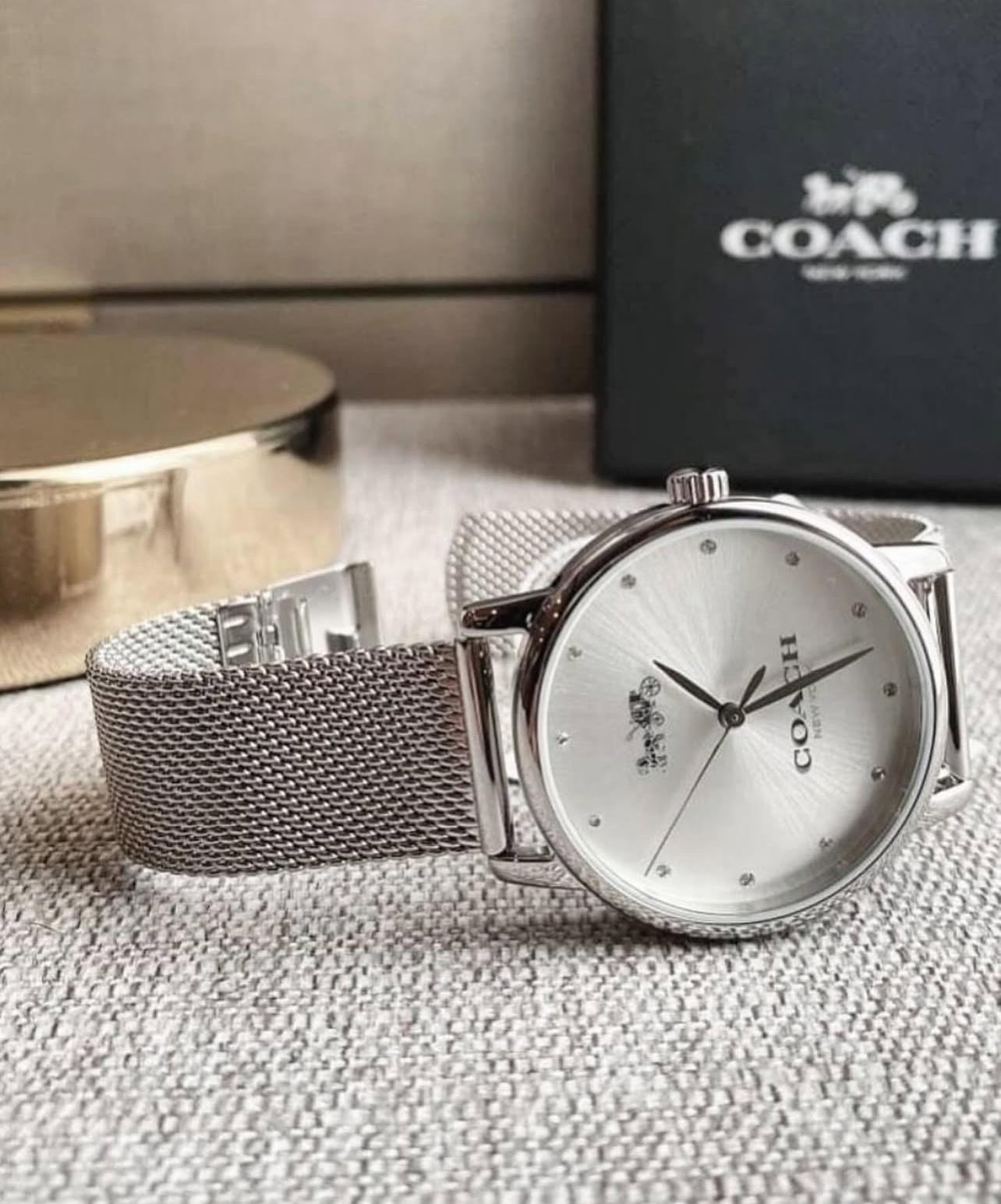 Coach Watch Silver