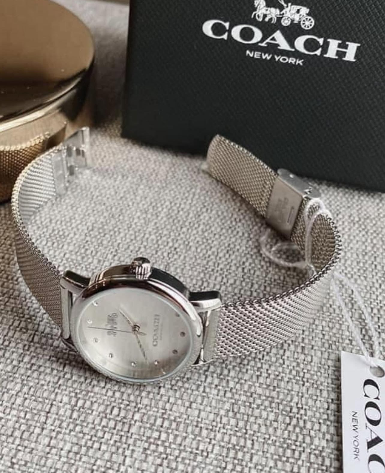 Coach Watch Silver
