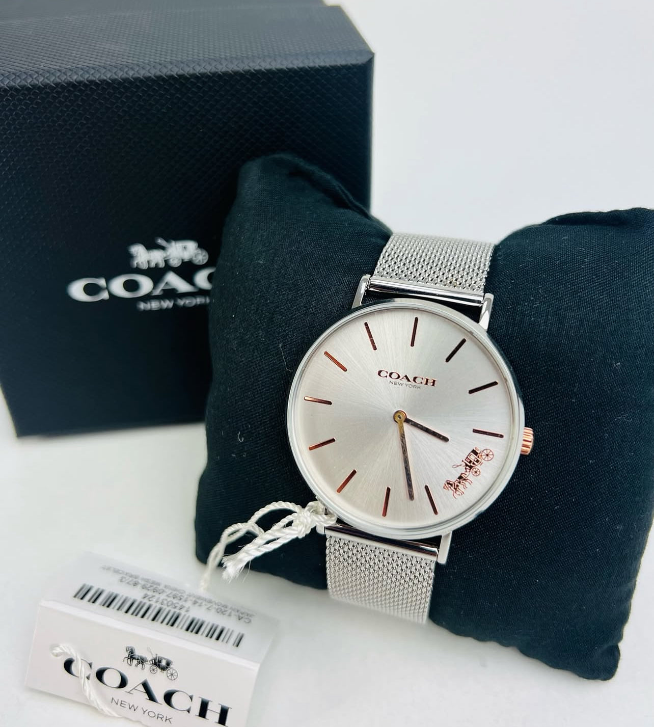 Coach Watch Rose Gold & Silver