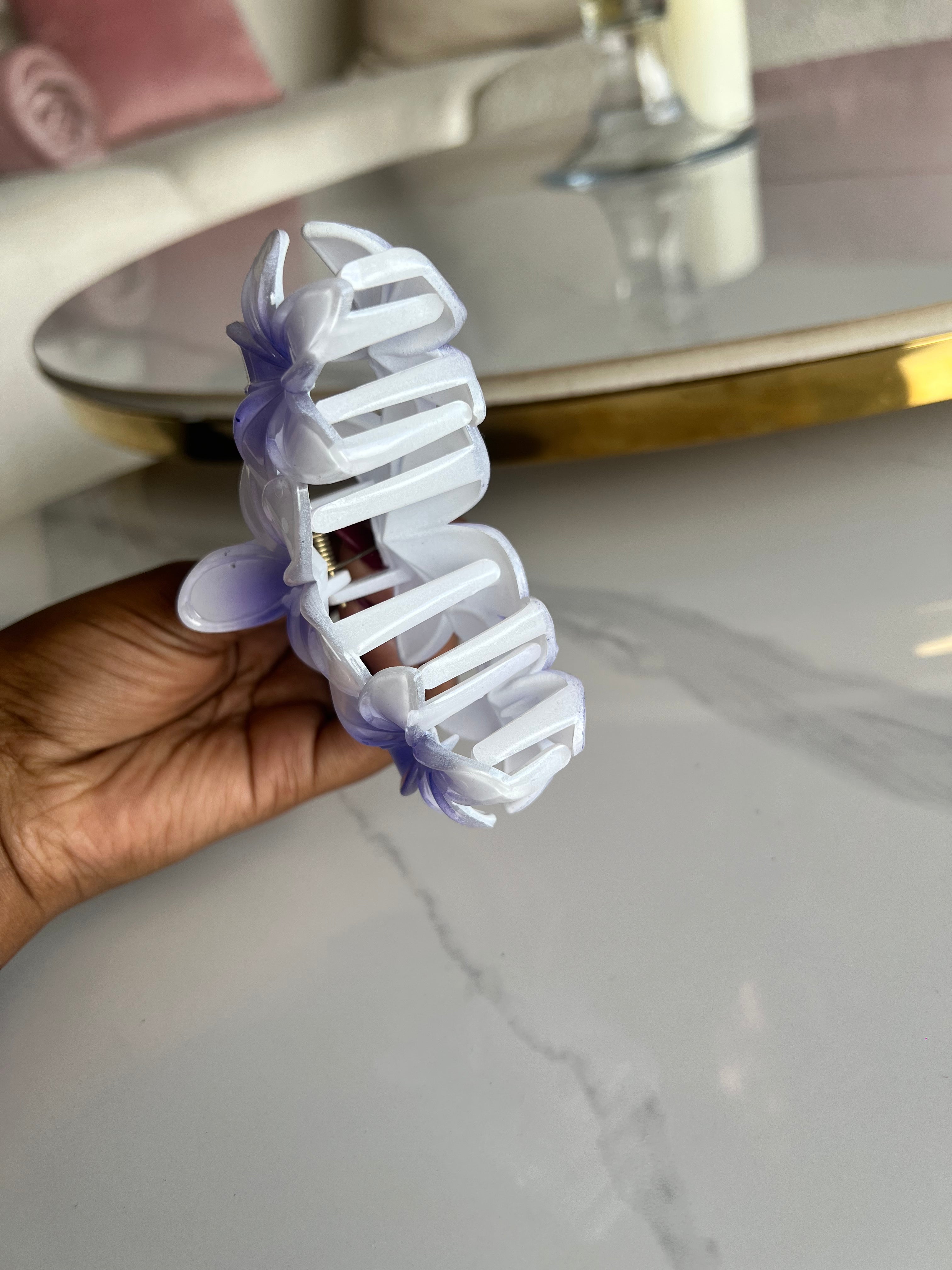 Hawaiian Flower Clips