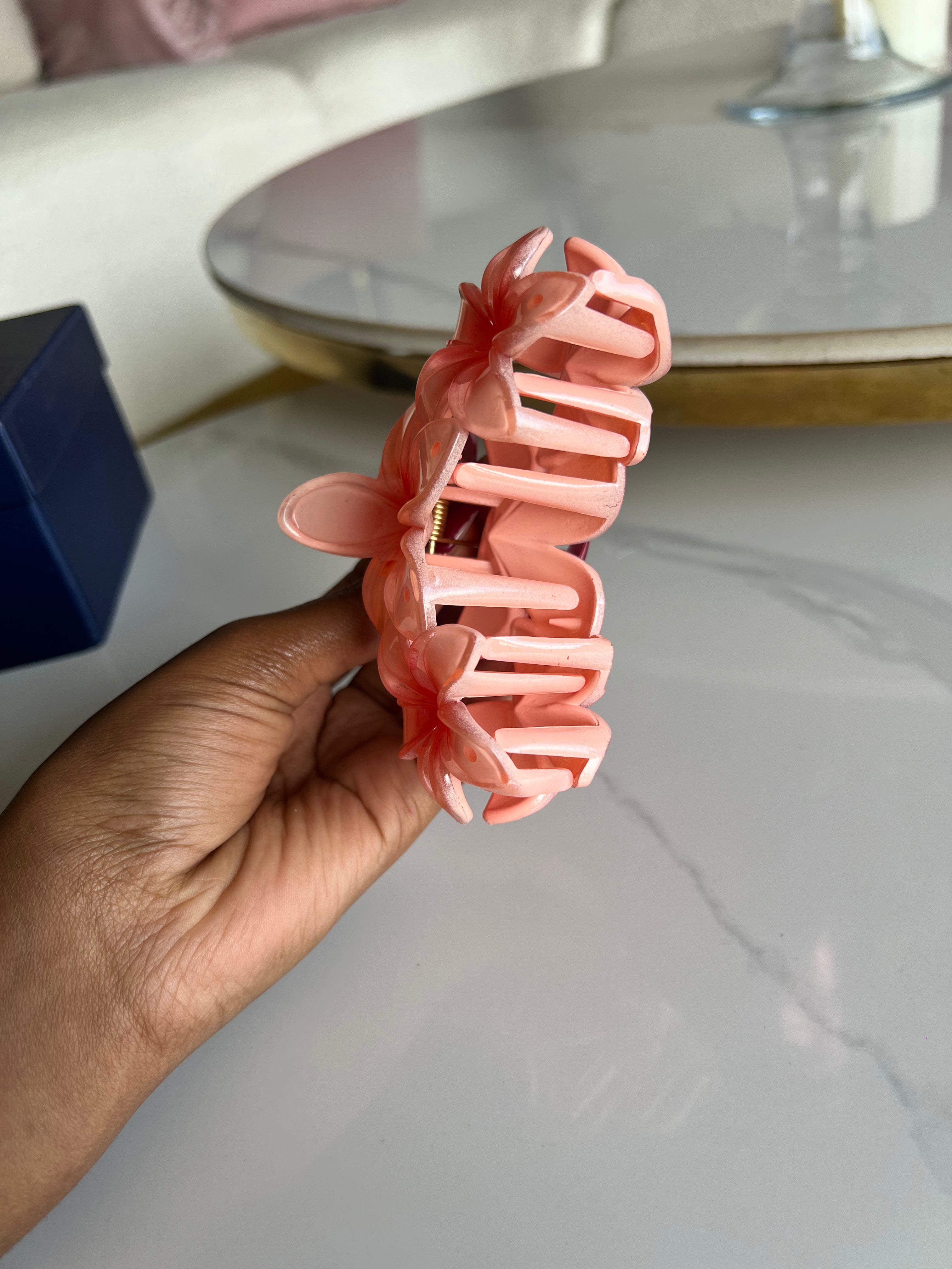 Hawaiian Flower Clips