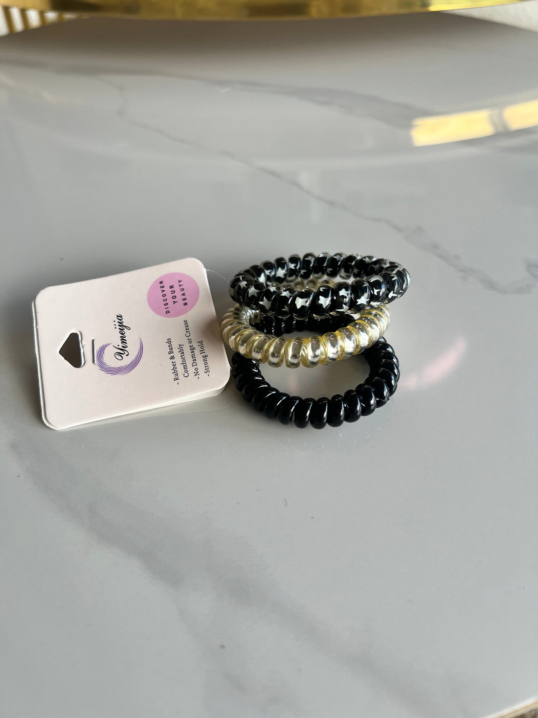 Colourful Spiral Hair Ties