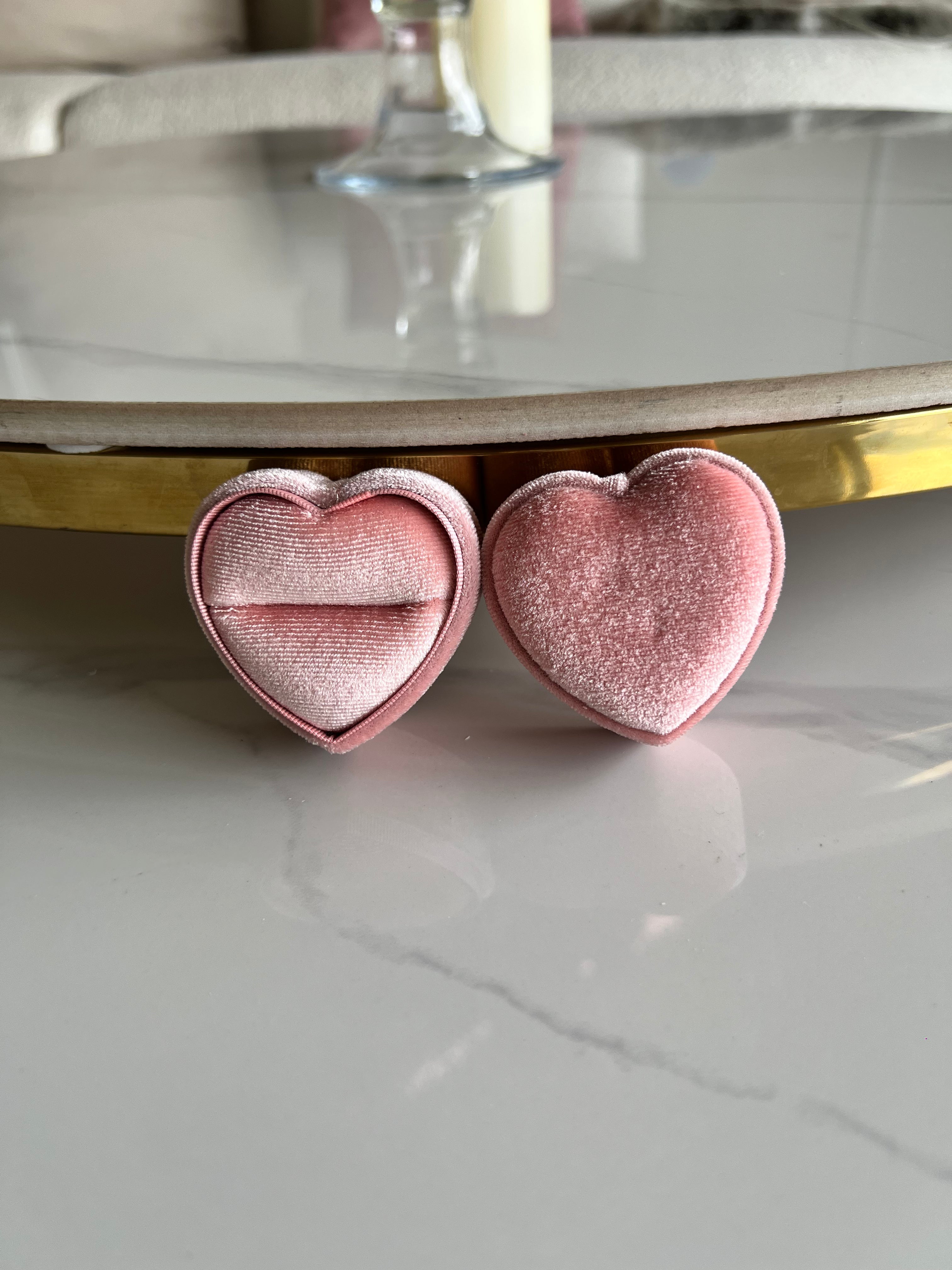 Heart Shaped Ring Box