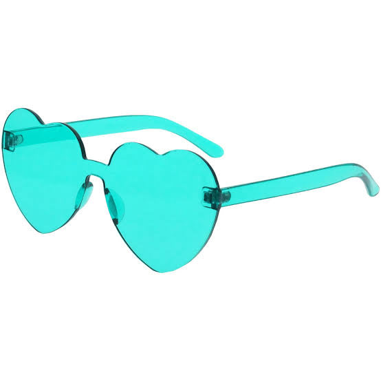 Sunglasses heart shape